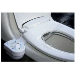 Brondell Inc. FS-10 FreshSpa Easy Bidet Toilet Attachment, White